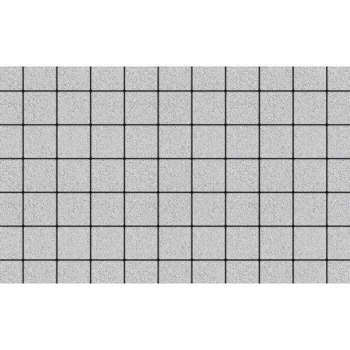 Плитка тротуарная Квадрат (ЛА-Линия) А.3.К.4 гладкий белый 100х100х40 мм
